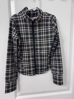 Abercrombie YPB Girls' Jacket in Black, Light pink and Cream